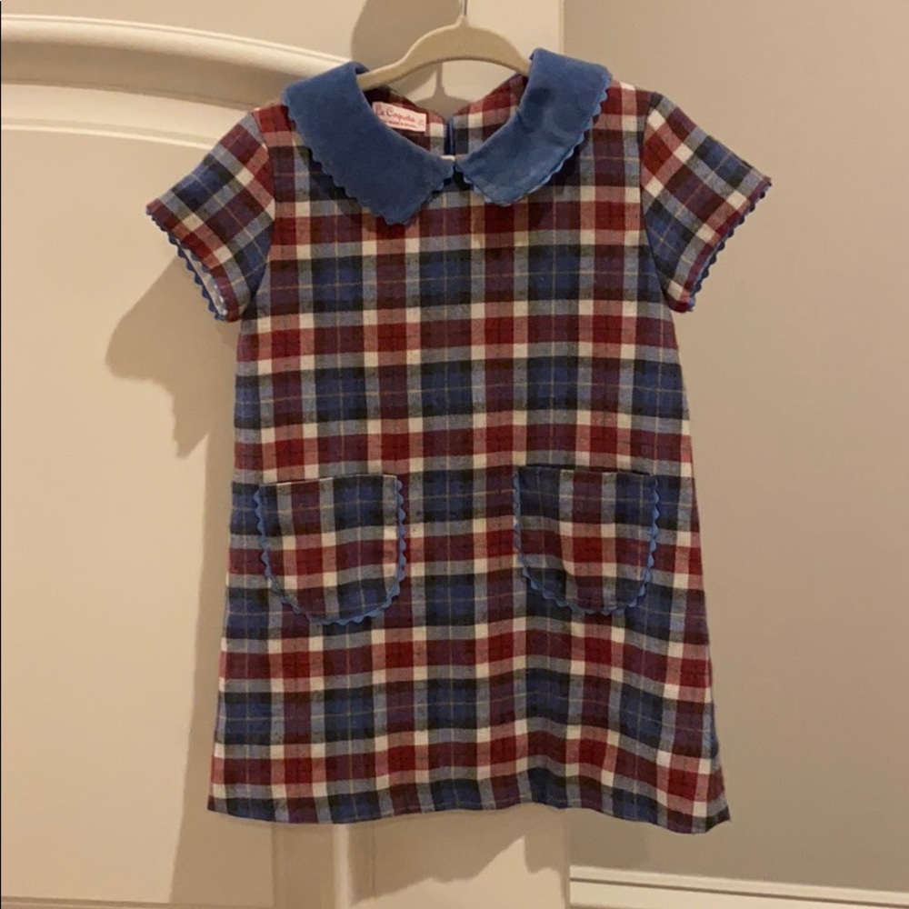 La Coqueta dress with collar